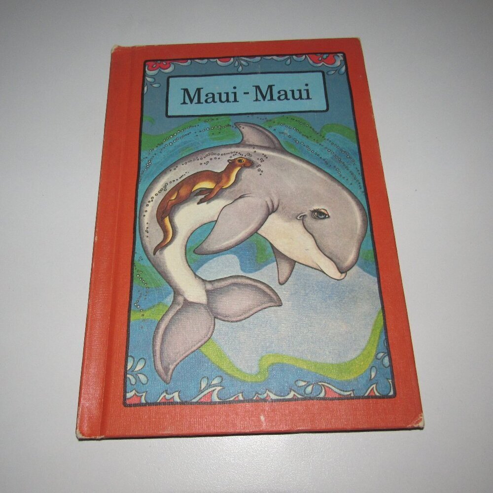 Vintage Maui-Maui Hardcover Picture Book │ Retro Marine Tale │ Serendipity